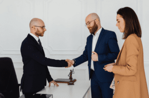 shake hands